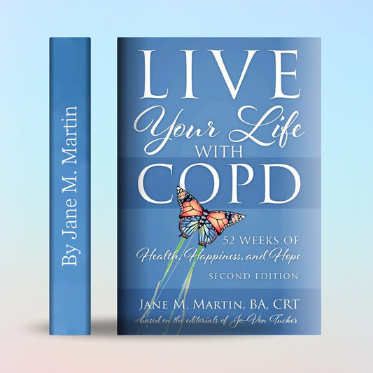 Breathe Better Bundle: PEP Buddy Device + “Live Your Life with COPD” Book